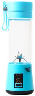 Draagbare Size Usb Elektrische Fruit Juicer Handheld Smoothie Maker Blender Roeren Oplaadbare Mini Draagbare Sap Cup Water roze type1