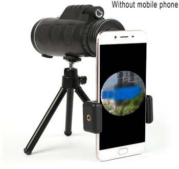 Draagbare Size Zwart Handheld Panda 40X60 Vergroting Verstelbare Zoom Monoculaire Telescoop Reizen Camping