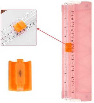Draagbare Snijmat A5 Precisie Papieren Kaart Snijden Blade Art Trimmer Cutter Mat Blade Voor Kleine Papiersnijder