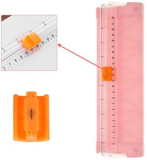 Draagbare Snijmat A5 Precisie Papieren Kaart Snijden Blade Art Trimmer Cutter Mat Blade Voor Kleine Papiersnijder