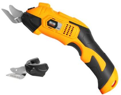 Draagbare Snoerloze Elektrische Ronde Schaar Elektrische Schaar Shear Doek Cutter Stof Scherpe Machine Kit Cutting Hand-Held Tool reeks 2