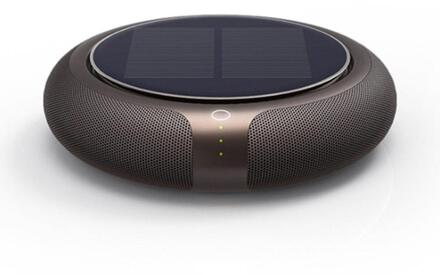 Draagbare Solar Auto Luchtreiniger Voertuig Thuis Geen Lawaai Solar Power Filter Cleaner Zuiveren Hoge Snelheid Ionisator Anion Luchtreiniger goud