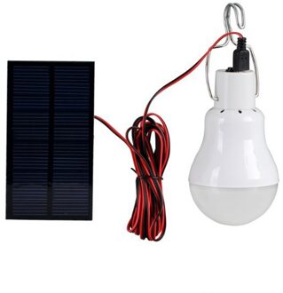 Draagbare Solar Led Lamp Solar Lamp Lamp Focus Met 0.8W Zonnepaneel Voor Outdoor #30 #10