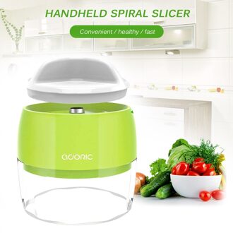 Draagbare Spiralizer Groentesnijder Handheld Multifunctionele Dunschiller Spiral Slicer Potato Cutter Slicer Keuken Accessoires