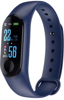 Draagbare Sport Fitness Apparatuur Smart Band Horloge Stappenteller Armband Polsband Fitness Tracker Bloeddruk Hartslag 03