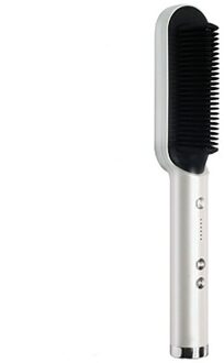 Draagbare Stijltang Borstel Ijzers Snel Warm-Up Thermische Prestaties Met Toermalijn Keramische Verwarming Plaat Stijltang ons aansluiten / zwart