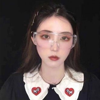 Draagbare Stofdicht Bril Winddicht Kinderen Mannen Vrouwen Oogbescherming Bril Eye Protector Voor Ziekenhuis Laboratorium Site