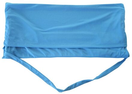 Draagbare Strand Stoel Handdoek Lange Band Strand Bed Handdoek Cover Cool Stof Snel Verdrijft Warmte Voor Strand Of Outdoor Activiteiten blauw