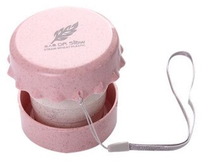 Draagbare Stro Tarwe Plastic Telescopische Drinken Opvouwbare Folding Cup Travel Camping Handig Te Reizen Dragen Fles