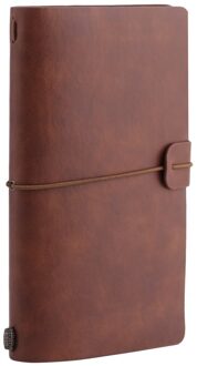 Draagbare Studenten School Schrijven Notebook Reisdagboek Outdoor Journal Planner Agenda Diy wit