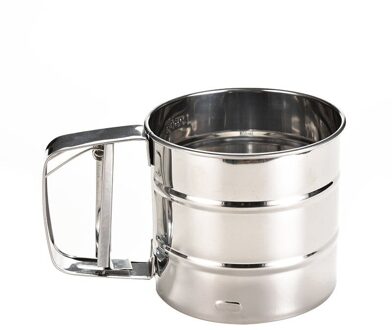 Draagbare Taart Netto Zeef Meel Zeef Filter Zeef Hand-Held Meel Zeef Hand Gedrukt Meel Zeef Bakken Tool koken Gadgets Handheld