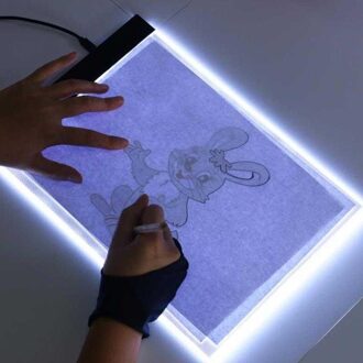 Draagbare Tablet Digitale Grafische Pad Schrijven Kopie Boord A4 Led Tekenen Schilderen Voor Huishoudelijke Computer Veiligheid Onderdelen