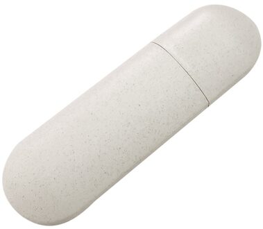 Draagbare Tandenborstel Case Reizen Tandenborstel Protect Box Tandenborstelhouder Protector November #22 Beige