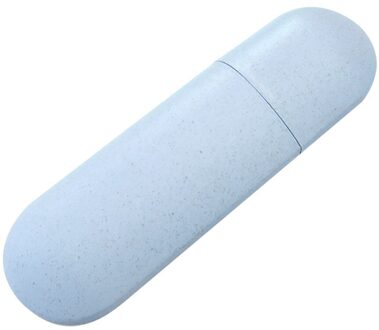 Draagbare Tandenborstel Case Reizen Tandenborstel Protect Box Tandenborstelhouder Protector November #22 Blauw