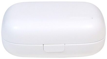 Draagbare Tandenborstel Sanitizer Cleaner Borstel Organizer Travel Opslag Tandenborstel Hoofd Desinfectie Doos Voor Familie wit