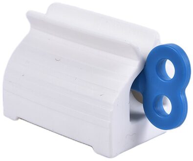 Draagbare Tandpasta Squeeze Gezichtsreiniger Squeeze Handleiding Tandpasta Clip Schoonmaakproducten Tandpasta Metgezel Knijper blauw
