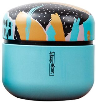 Draagbare Thee Blikjes Thee Opbergdozen Thee Geschenkdozen Lege Dozen Algemene Doeleinden Thee Blikjes Bloem Thee Caddies Blauw