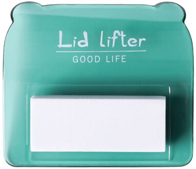 Draagbare Toilet Seat Lifter Wc Lifting Apparaat Raak Wc-deksel Handvat Wc Accessoires Thuis Badkamer Accessoires groen