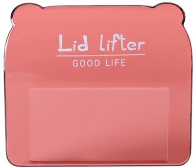 Draagbare Toilet Seat Lifter Wc Lifting Apparaat Raak Wc-deksel Handvat Wc Accessoires Thuis Badkamer Accessoires rood