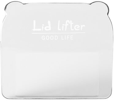 Draagbare Toilet Seat Lifter Wc Lifting Apparaat Raak Wc-deksel Handvat Wc Accessoires Thuis Badkamer Accessoires transparant