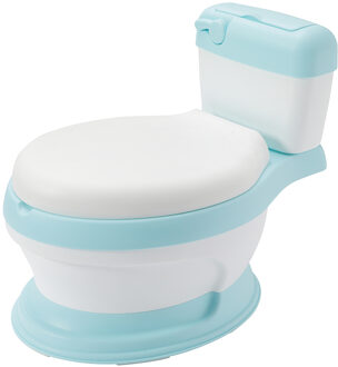 draagbare toilet voor baby wc potje voor gratis potje brush + cleaning bag blauw