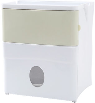 Draagbare Toiletpapier Houders Punch Gratis Toiletrolhouder Waterdichte Tissue Doos Huishoudelijke Opbergdoos Badkamer Accessoires groen