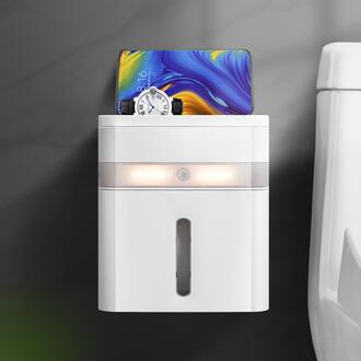 Draagbare Toiletrolhouder Plastic Waterdichte Papier Dispenser Voor Wc Huis Opbergdoos Organizer Badkamer Accessoires