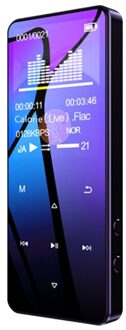 Draagbare Touch Screen Speaker Fm Radio Oortelefoon Draagbare MP3 Mini Muziekspeler T3LB