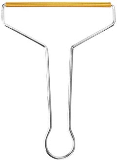 Draagbare Trui Lint Scheerapparaat Handleiding Scroll Wiel Lint Remover Snel Effectief Rollen Pure Metalen Wol Fuzz Scheerapparaat zilver