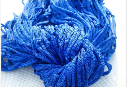 Draagbare Tuin Nylon Schommelstoel Netto Bed Outdoor Camping Blauw Groen Rood Hangmat