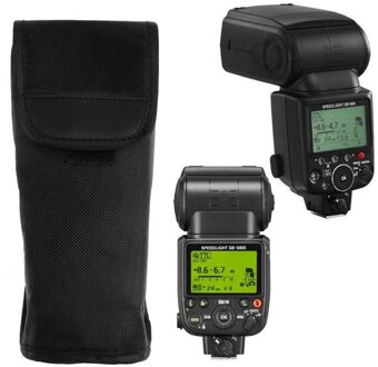 Draagbare Universele Camera Flash Tas Opbergzakken Beschermhoes Flash Diffuser Doos Voor SB800 SB900 SB910
