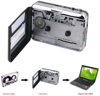 Draagbare Usb Cassette Player Capture Cassette Recorder Converter Digitale Audio Muziekspeler