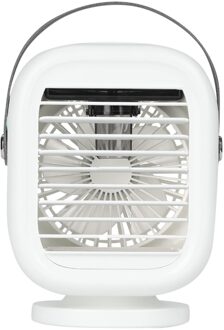 Draagbare Usb Desktop Watergekoelde Hydrateren Fan 3 Speed Met Sfeer Llight Links Rechts 120 ° Elektrische Rotatie Schudden hoofd wit