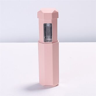 Draagbare Usb Handheld Ultraviolet Kiemdodende Lamp Mini Uv Desinfectie Sterilisator Lamp Reizen Uv Licht Sanitizer Licht Staaf roze