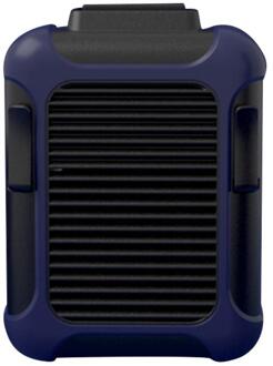 Draagbare Usb Mini Ventilator Oplaadbare Telefoon Opladen En Koelventilator Clip-On Taille Ketting Fan Voor Indoor Outdoor Reizen gebruik zwart