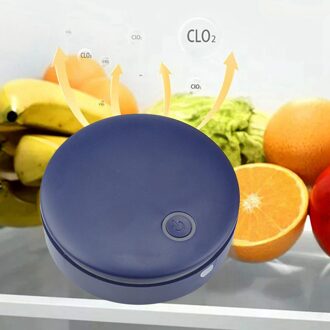 Draagbare Usb Ozon Generator Met 2 Werkmodi Voor Schoenenkast blauw