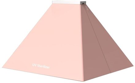 Draagbare Uv Licht Desinfectie Sterilisator Smartphone Ondergoed Sterilisatie Reiniging Doos roze
