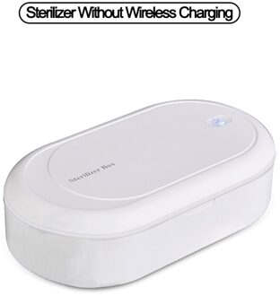 Draagbare Uv Sterilisator Lamp Voor Gezichtsmasker Draadloze Opladen Persoonlijke Desinfectie Kast Uv Sterilisator Box Voor Telefoon Headset A doos