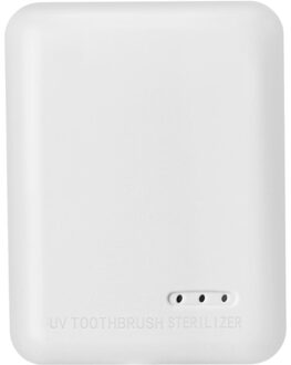 Draagbare Uv Tandenborstel Sterilisator Enkele Elektrische Tandenborstel Voor Reizen/Business/Home Steriliseren Effect Tot 99.9%