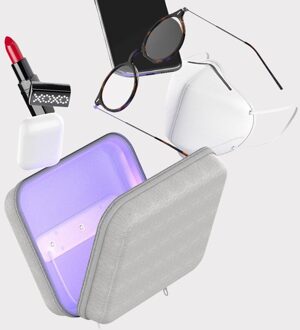 Draagbare Uvc Multifunctionele Desinfectie Opslag Mama Bag Mobiele Telefoon Bril Masker Ultraviolet Desinfecteren Doos