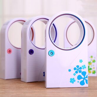 Draagbare Ventilator Handheld Mini Batterij Staat Geen Blad Air Conditioner Voor Air Cooling Fan Accessoires 4