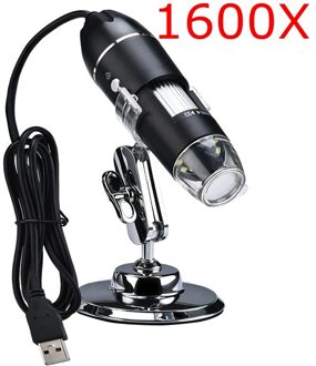 Draagbare Vergroting Endoscoop Led Usb 2.0 Digitale Microscoop Camera Ondersteuning Microscoop 1600X