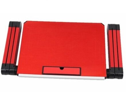 Draagbare Verstelbare Aluminium Laptop Bureau Stand Tafel Vented Ergonomische Tv Bed Laptop Stand Werken Kantoor Pc Riser Bed Sofa stijl A