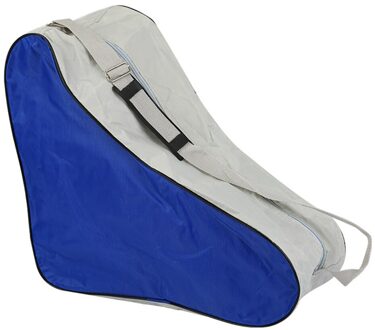 Draagbare Verstelbare Driehoek Duurzaam Rolschaatsen Tas Handvat Sport Covers Universele Schouderriem Carry Case Park Outdoor Blauw