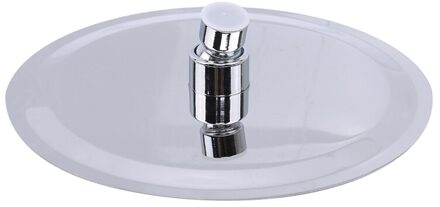 Draagbare Verwijderbare Douchekoppen Roestvrij Stalen Vierkante Ronde Regendouche Hoge Druk Handheld Badkamer Accessoires ronde / 25cm