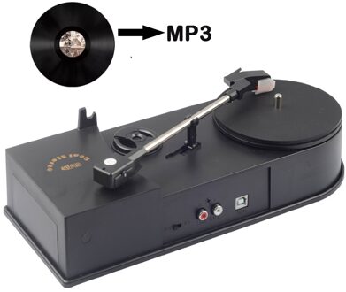 Draagbare Vinyl Draaitafel Om MP3 Converter Vinyl Draaitafels Speler Fonograaf Platenspeler