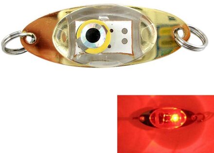 Draagbare Vissen Licht Led Onderwater Vis Mini Lokken Lamp Visaas Licht Outdoor Benodigdheden rood licht