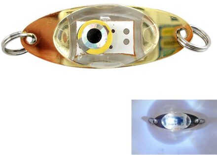 Draagbare Vissen Licht Led Onderwater Vis Mini Lokken Lamp Visaas Licht Outdoor Benodigdheden wit licht