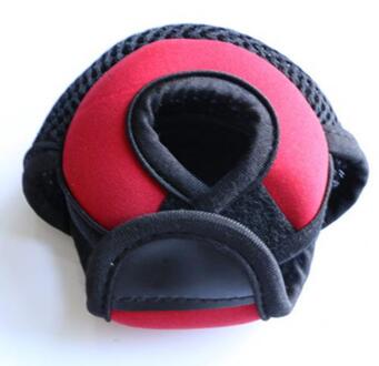 Draagbare Vissen Reel Baitcasting Opbergtas Beschermhoes Cover Pouch Pack zwart rood