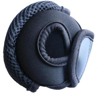 Draagbare Vissen Reel Baitcasting Opbergtas Beschermhoes Cover Pouch Pack zwart